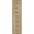 Concord Global Trading Concord Global 41322 2 ft. 3 in. x 7 ft. 7 in. Jewel Stripes - Ivory 41322